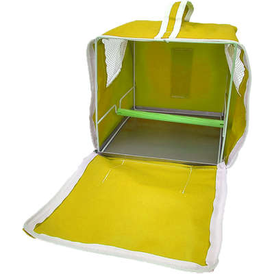 Bolsa de Transporte Animalíssimo Amarela para Calopsita - Imagem 4