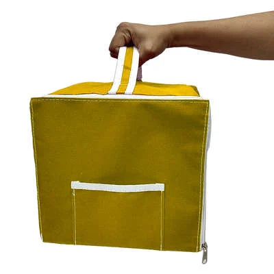 Bolsa de Transporte Animalíssimo Amarela para Calopsita - Imagem 5